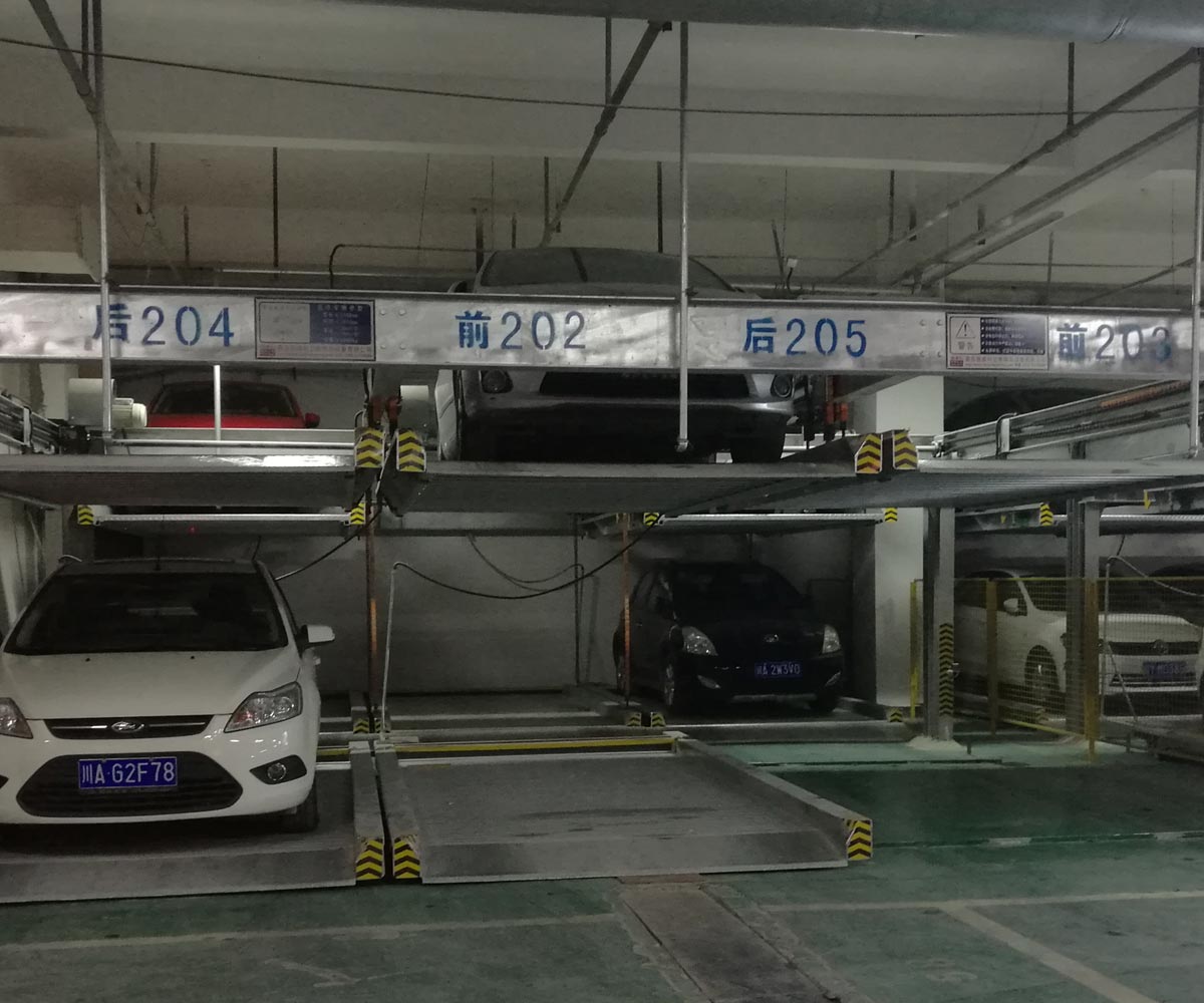 楚雄两层升降横移式立体车库